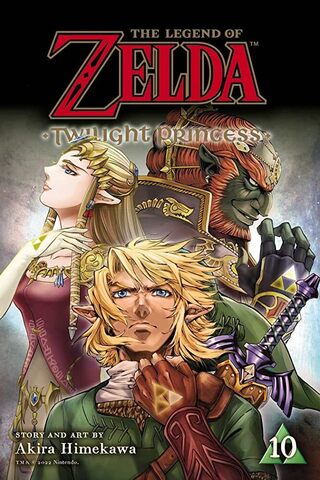 The Legend of Zelda: Twilight Princess, Vol. 10 (На Английском Языке)