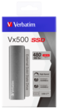 Твердотельный диск 480GB Verbatim VX500, External, USB 3.1, металл