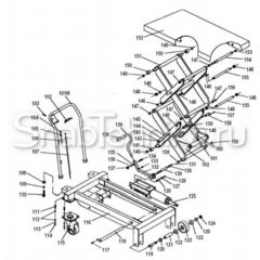 Стол подъемный Noblelift TFD 70 (передвижной)