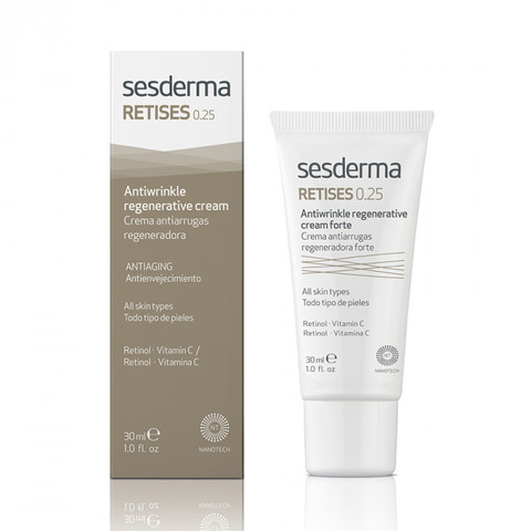 SESDERMA RETISES 0,25% Antiwrinkle regenerative cream – Крем регенерирующий против морщин, 30 мл