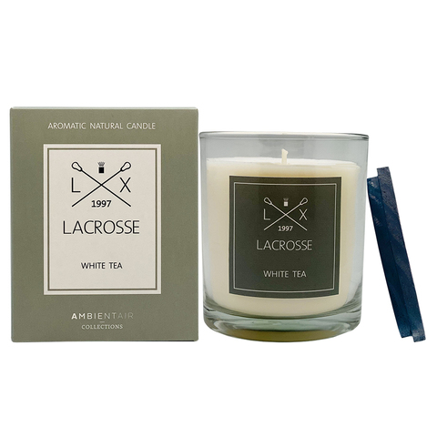 Свеча ароматическая Ambientair Lacrosse Белый чай 60ч