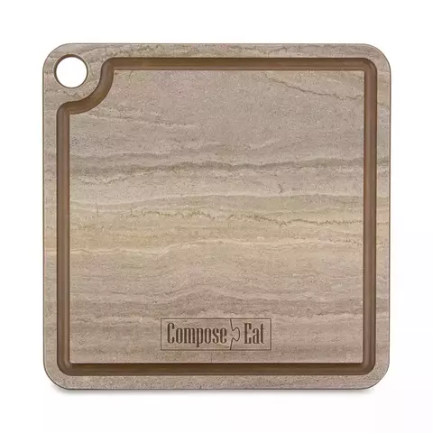 Подставка для горячего 18х18см ComposeEat ProFashion травертин капучино