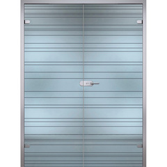 Купить Двустворчатая стеклянная дверь Грация стекло бесцветное матовое