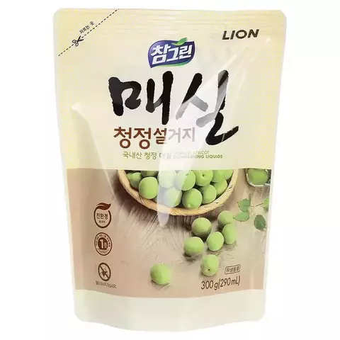 Lion Chamgreen Plum Средство для мытья посуды, овощей и фруктов Японский абрикос