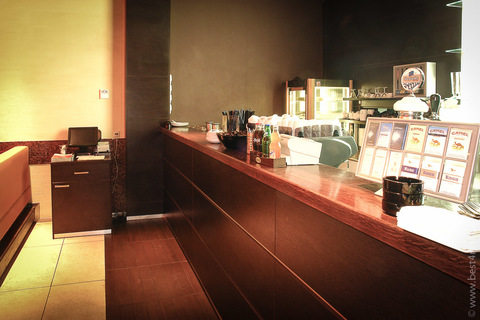Мебель для кафе Суши-Сан в торговом центре Щука