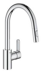 Смеситель для мойки с выдвижным изливом Grohe Eurostyle Cosmopolitan 31482003 фото