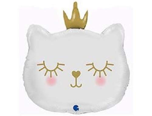 Г Фигура, Голова кошки белая в короне, 26