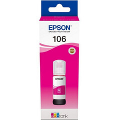 Контейнер с чернилами Epson 106 T00R3 C13T00R340 пурпурный дляL7160/L7180