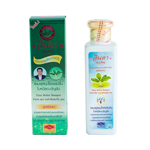 Шампунь для волос Jinda Extra Shampoo Fresh mee Leaf+Butterfly Pea 250 мл