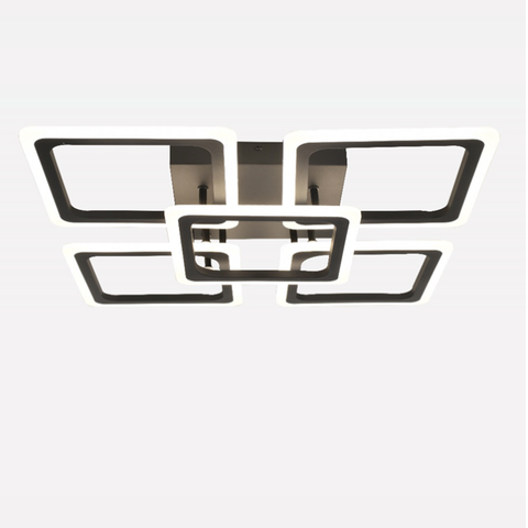 Потолочная светодиодная люстра Mirastyle XL-221112/5 SBK 4K