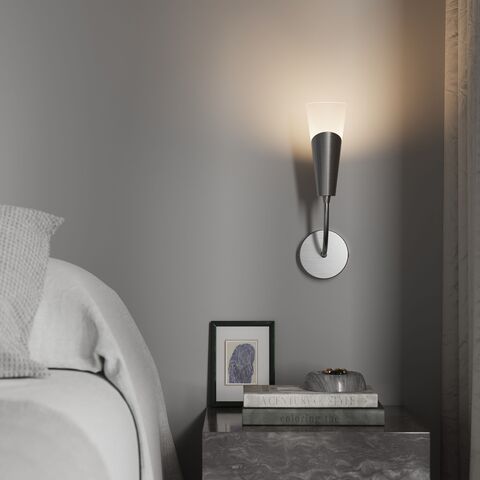 Настенный светильник Eurosvet Rhyton 60167/1 никель