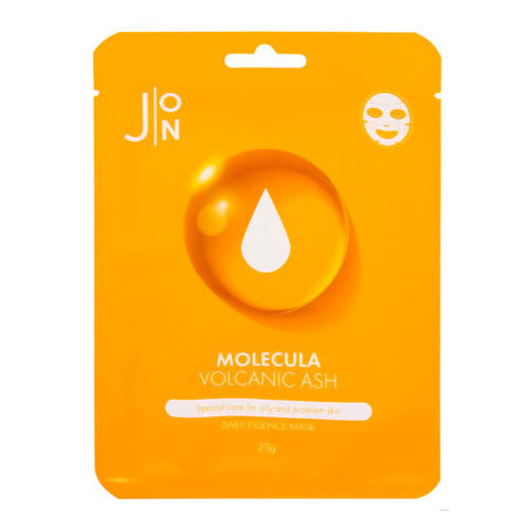 J:ON Molecula Volcanic Daily Essence Mask - Тканевая маска с вулканическим пеплом