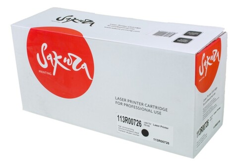 Картридж Sakura 113R00726 для XEROX Phaser 6180mfp/6180n/6180dn/6180vn/6180, черный, 8000 к.