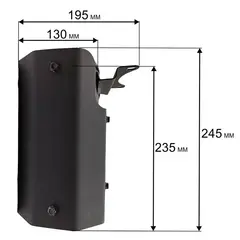 Глушитель DDE G650/750/E/EA (917-422-098)