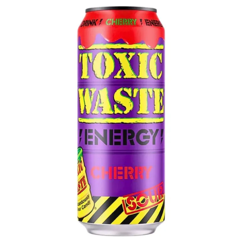 Энергетический б/а напиток со вкусом вишни Toxic Waste Sour Cherry, 500 мл