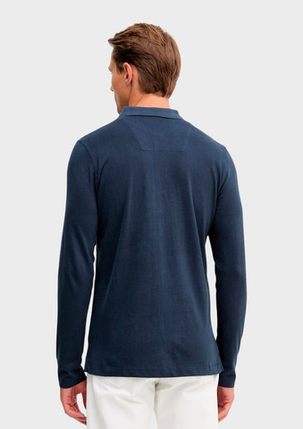 Футболка-поло длинный рукав AERONAUTICA