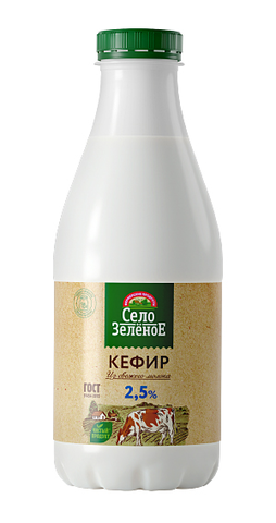 Кефир Зеленое Село 2.5% бут.