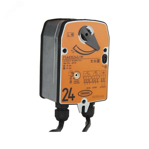 Электропривод Ventart FSA03S24S ON/OFF с возвратной пружиной