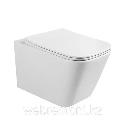 Унитаз подвесной SANITECO Tornado REIN ZENA NS-5179-WHT 485х360х365 белый