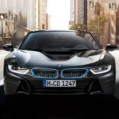 Детский электромобиль "BMW i8" 6V, черный