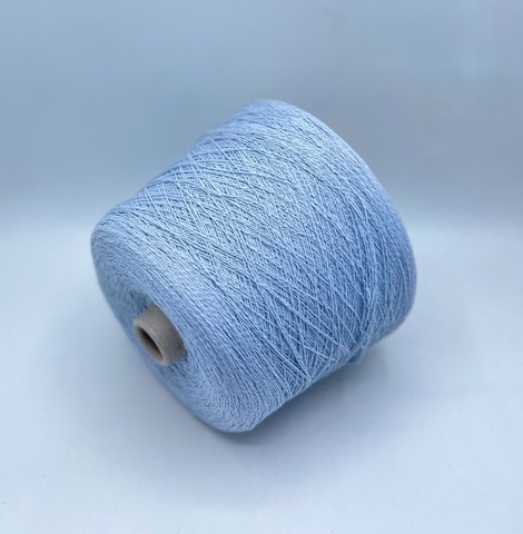 Manifattura di Biella (пр.Италия),art-Abete 700м/100гр. 100%Хлопок, цвет-Голубой, арт.36589