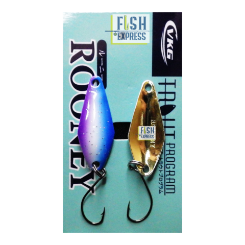 Блесна колеблющаяся на форель VKG ROONEY 2.2гр #017