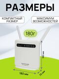 SIM Роутер World Vision Connect Light с поддержкой всех операторов, скоростью до 150Мб и 4LAN
