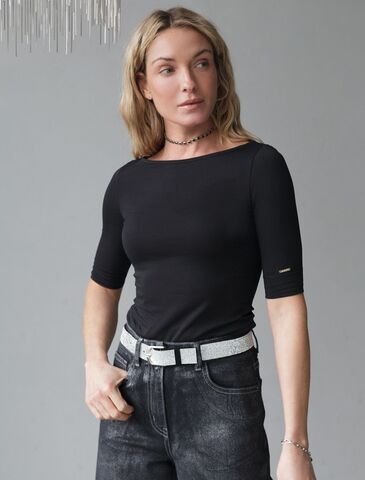 Джемпер  из премиального хлопка с эластаном  D49.112 (124257)