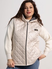 Жилет утепленный Дориана (бежевый) Б15322-18М LT Collection