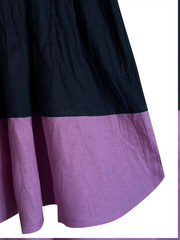 Иоанна. Платье льняное с капюшоном, вышивка по низу рукава PL-422608