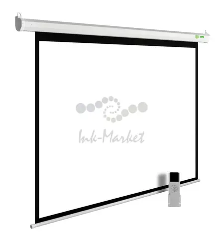 Экран Cactus 122" 220x220см MotoExpert CS-PSME-220x220-WT 1:1 настенно-потолочный рулонный белый (моторизованный привод)