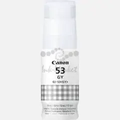 Canon - GI-53GY - GI53GY - 4708C001 - Genuine Grey (Gray) Ink Bottle (60ml)