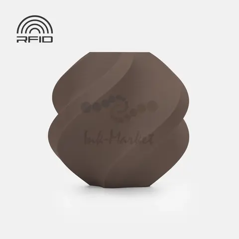 Пластик для 3D-печати Bambu Lab PLA Matte, 1.75 мм, 1 кг, тёмно-коричневый (Dark Brown), на катушке, A01-N2-1.75-1000-SPL