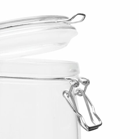 Стеклянная банка для хранения продуктов CLICKY L, объем ок. 750 ml