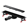Am.Pm W01SC-U11-050-04BM MasterFlow Трап для душа линейный универс затвор Tile 50см цвет черн мат