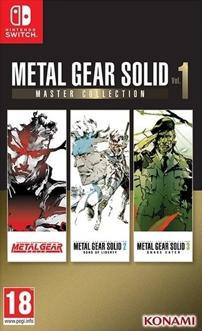 Metal Gear Solid: Master Collection Vol. 1 Издание первого дня (картридж для Nintendo Switch, полностью на английском языке)