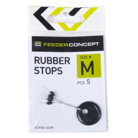 Стопоры резиновые Feeder Concept RUBBER STOPS, размер M, 5шт.