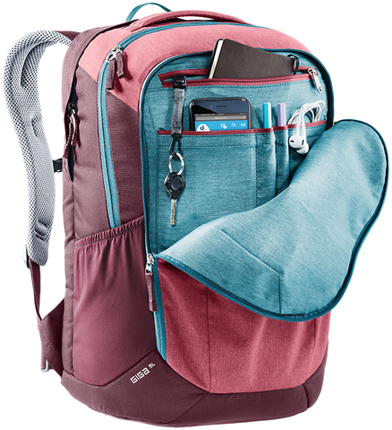 Картинка рюкзак для ноутбука Deuter Giga 28 Alpinegreen-Navy - 4