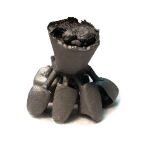 Фотополимер HARZ Labs Dental Cast Cherry, вишневый (0,5 кг)