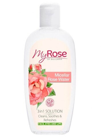 Мицеллярная розовая вода 