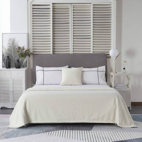 Плед 160х220 Sofi De MarkO Гранд молочный