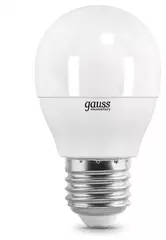 Лампа Gauss LED Elementary Шар 8W E27 560lm 6500K 53238