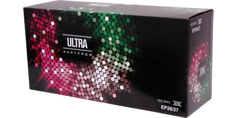 Картридж лазерный ULTRA  EP-26/EP-27 (8489A002) черный (black), до 2500 стр - купить в компании MAKtorg