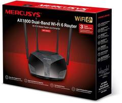 Mercusys MR1800X Двухдиапазонный WiFi 6 роутер AX1800 скорость до 1,8 Гбит/с