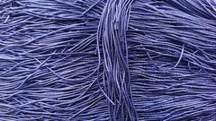 Фигурная канитель "Бамбук" лаванда глянец 1.9мм