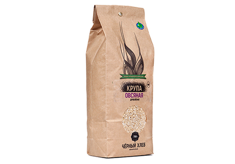 Крупа овсяная дроблёная БИО, 750г