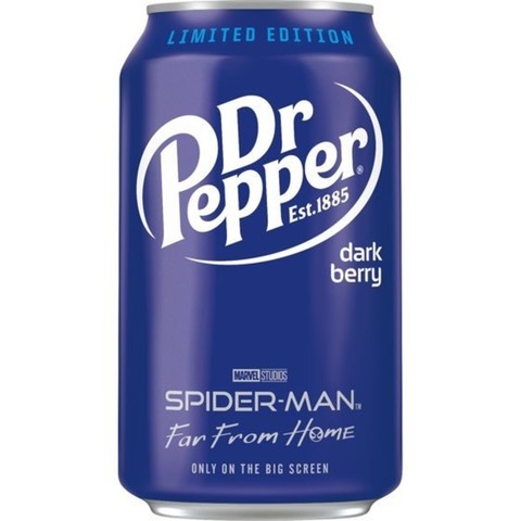 Dr Pepper Spider-Man dark berry 0,355 л