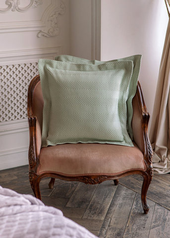 Наволочка декоративная 47х47 Luxberry Dacha фисташковая