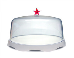 Тортовница подарочная большая merry tray, белая