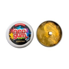 Жвачка для рук Neogum (Неогам)"Магнитная сила", золото